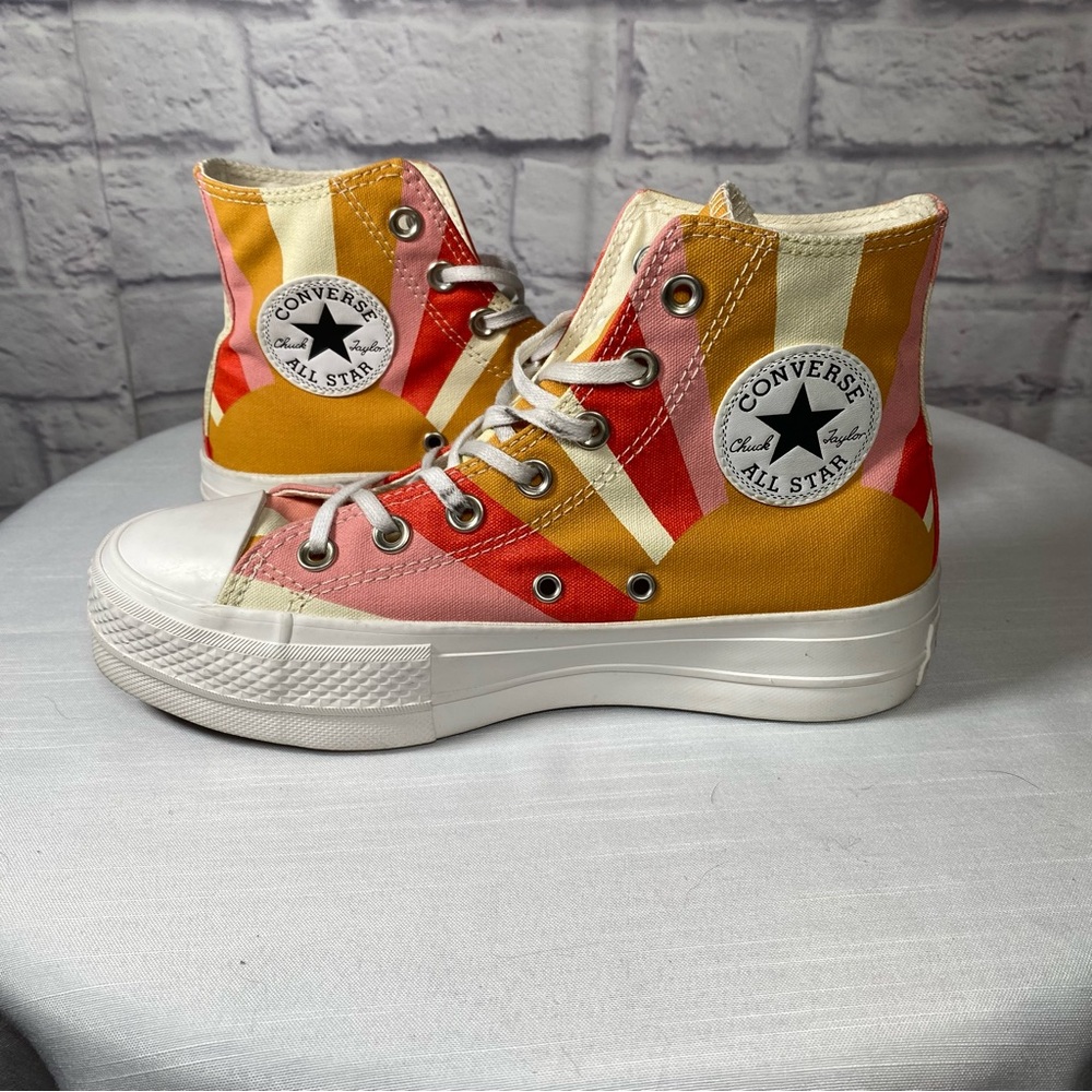 Converse Platform All Star Lift Hi Sneakers Size 6 1/2 - Picture 5 of 10